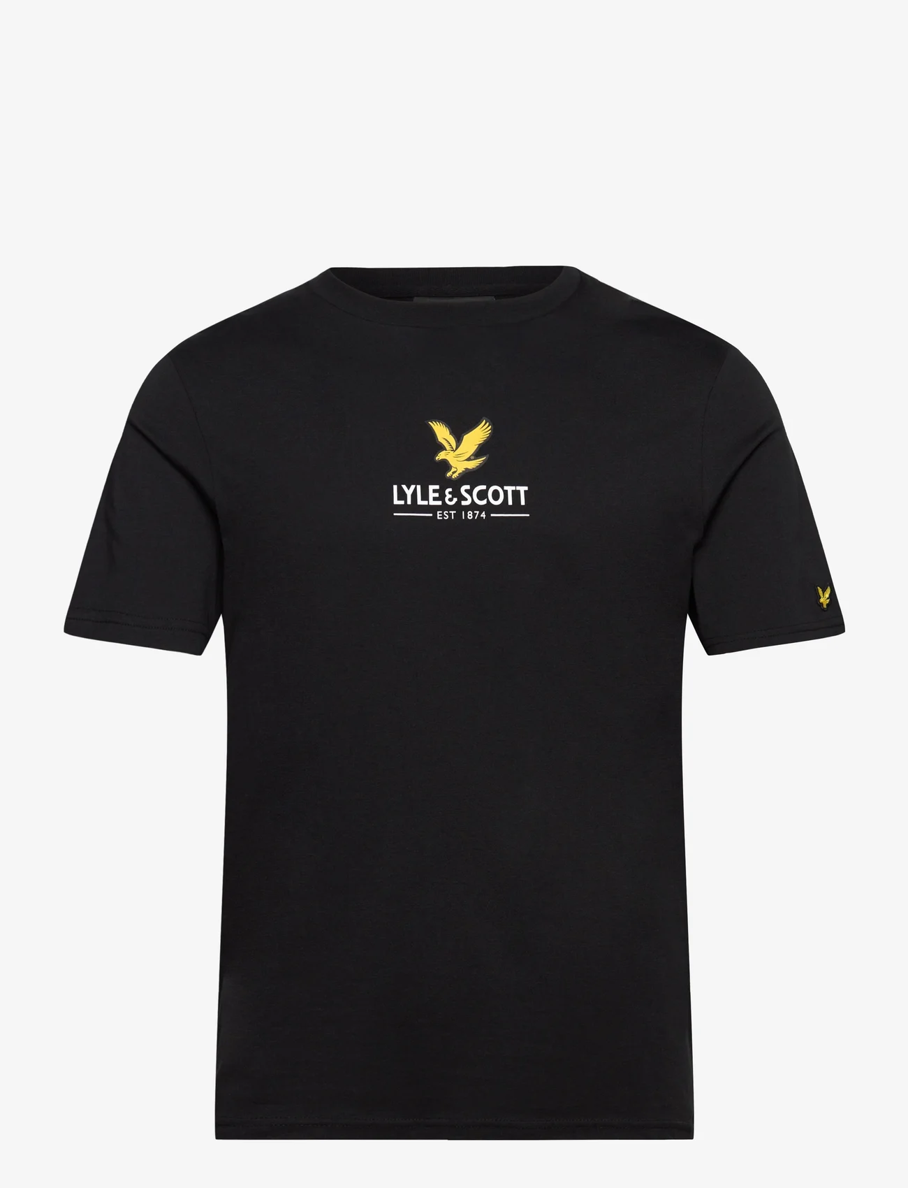 Lyle & Scott - Eagle Logo T-shirt - mažiausios kainos - z865 jet black - 0