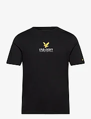 Lyle & Scott - Eagle Logo T-shirt - short-sleeved t-shirts - z865 jet black - 0