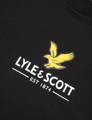 Lyle & Scott - Eagle Logo T-shirt - short-sleeved t-shirts - z865 jet black - 2