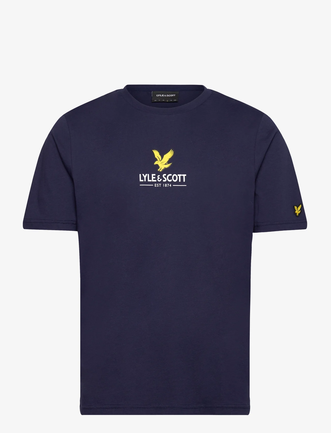 Lyle & Scott - Eagle Logo T-shirt - alhaisimmat hinnat - z99 navy - 0