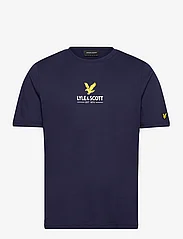 Lyle & Scott - Eagle Logo T-shirt - laveste priser - z99 navy - 0