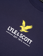 Lyle & Scott - Eagle Logo T-shirt - mažiausios kainos - z99 navy - 2