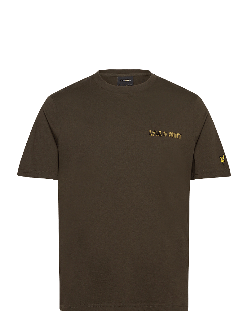 Drug Addiction Outlet T Shirts Heren Lyle Scott Collegiate T-shirt