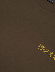 Lyle & Scott - Collegiate T-Shirt - alhaisimmat hinnat - w485 olive - 2
