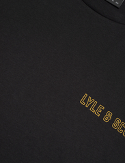 Lyle & Scott - Collegiate T-Shirt - alhaisimmat hinnat - z865 jet black - 2
