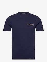Lyle & Scott - Collegiate T-Shirt - laveste priser - z99 navy - 0