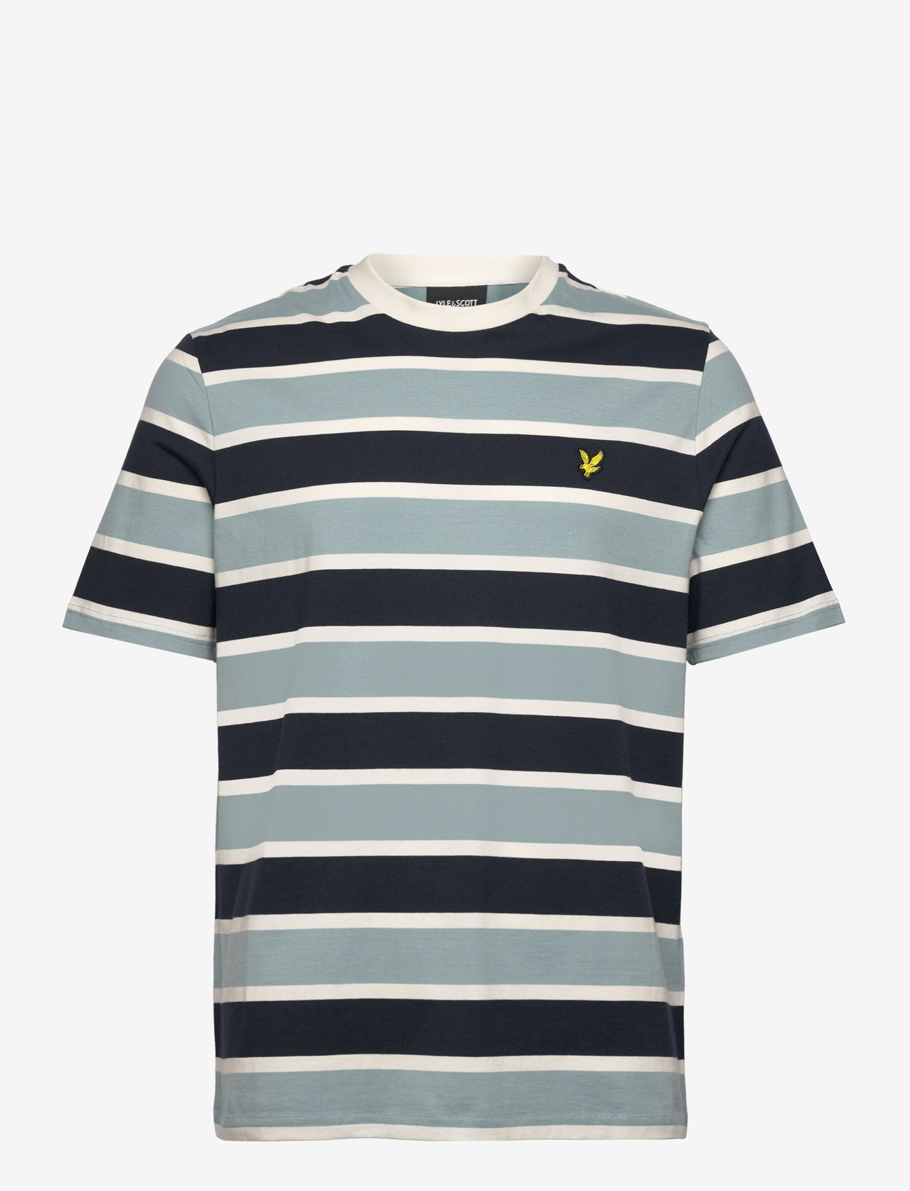 Lyle Scott Stripe T-shirt – short-sleeved t-shirts – shop at Booztlet