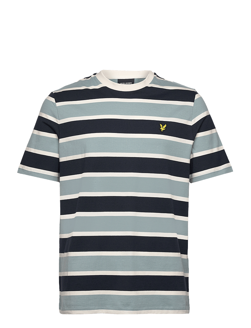 Lyle Scott Stripe T-shirt – short-sleeved t-shirts – shop at Booztlet