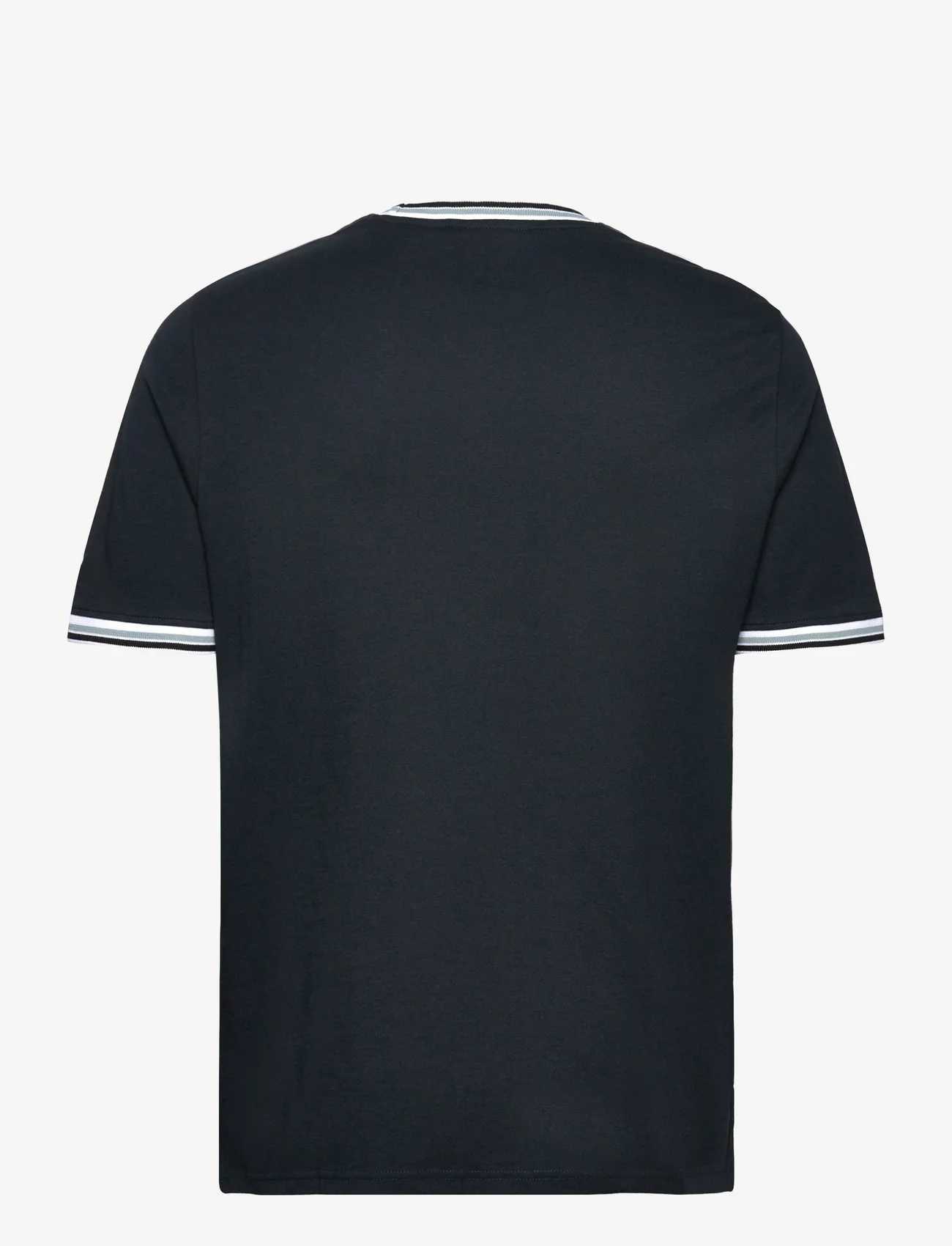 Lyle & Scott - Embroidered Tipped T-Shirt - kortärmade t-shirts - z271 dark navy - 1