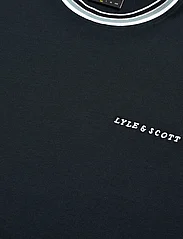 Lyle & Scott - Embroidered Tipped T-Shirt - kortärmade t-shirts - z271 dark navy - 2