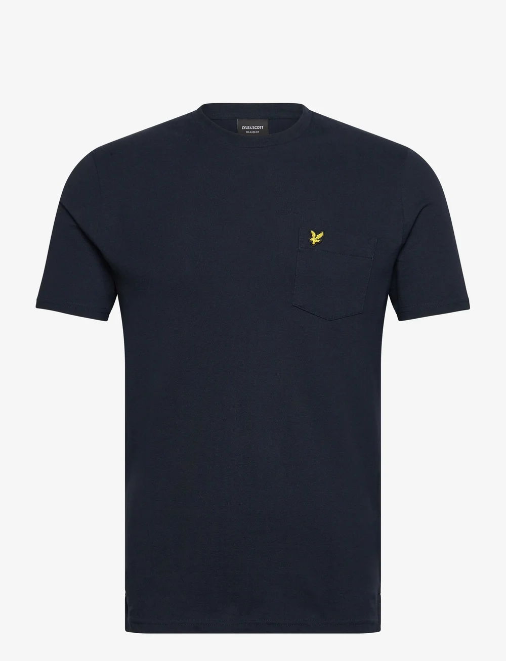 Lyle & Scott - Plain Pique Pocket T-Shirt - kurzärmelig - z271 dark navy - 1