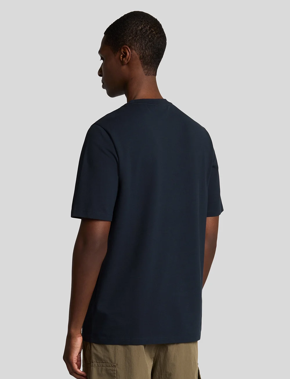 Lyle & Scott - Plain Pique Pocket T-Shirt - kurzärmelig - z271 dark navy - 3