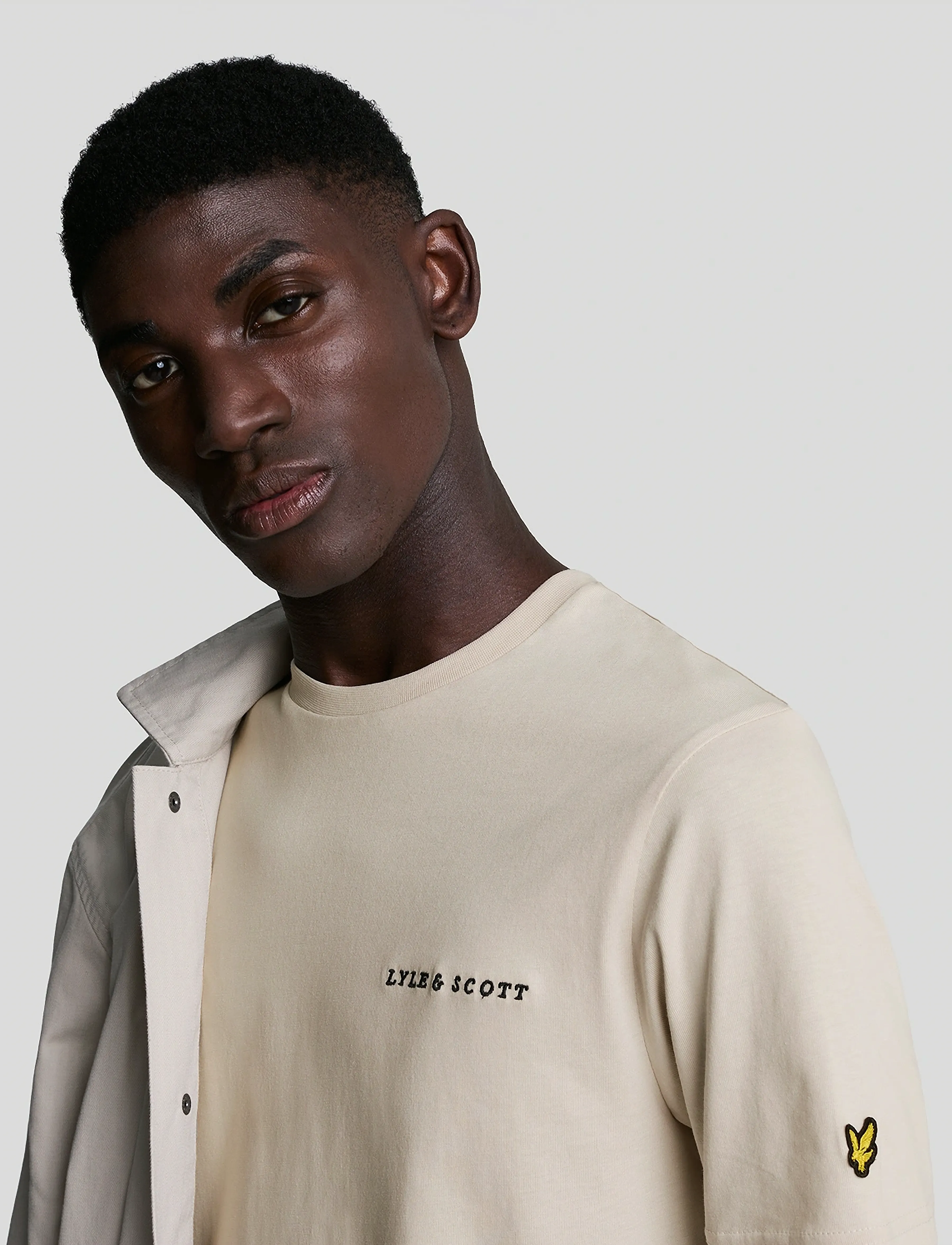 Lyle & Scott - Embroidered T-Shirt - kortärmade t-shirts - cove/ dark navy - 5
