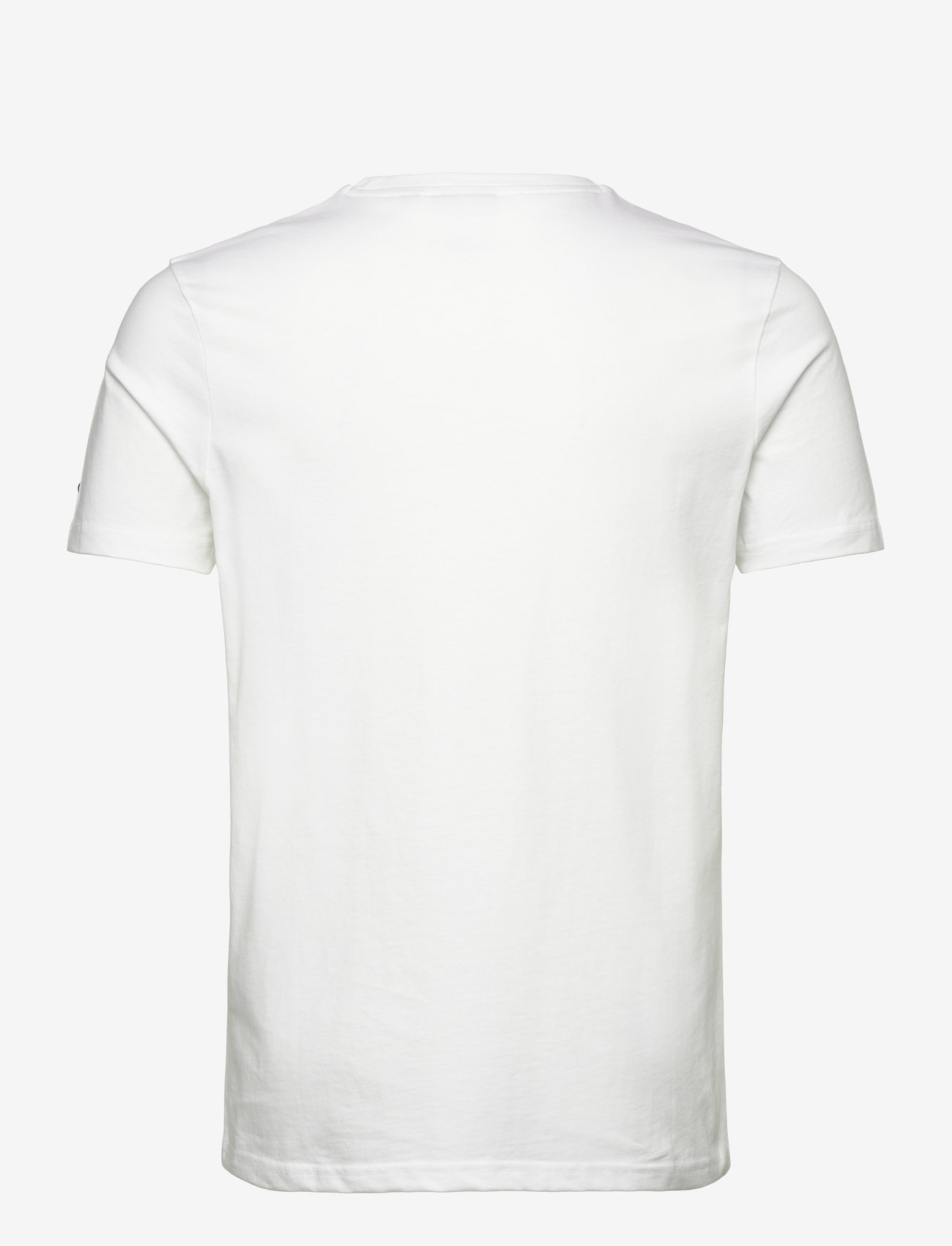 Lyle & Scott - Embroidered T-Shirt - kortærmede t-shirts - w104 white/ jet black - 2