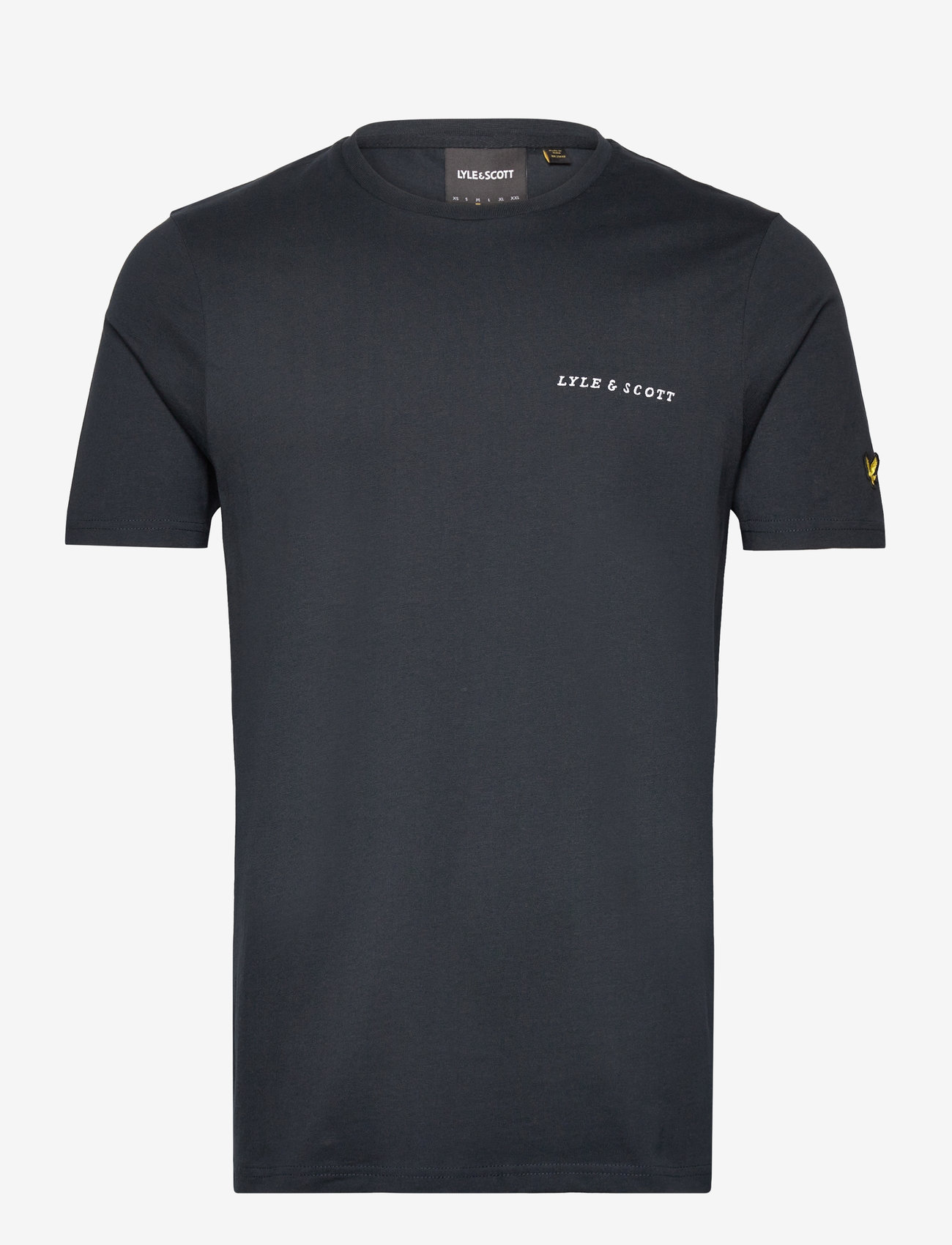 Lyle & Scott - Embroidered T-Shirt - marškinėliai trumpomis rankovėmis - w403 dark navy/ white - 1