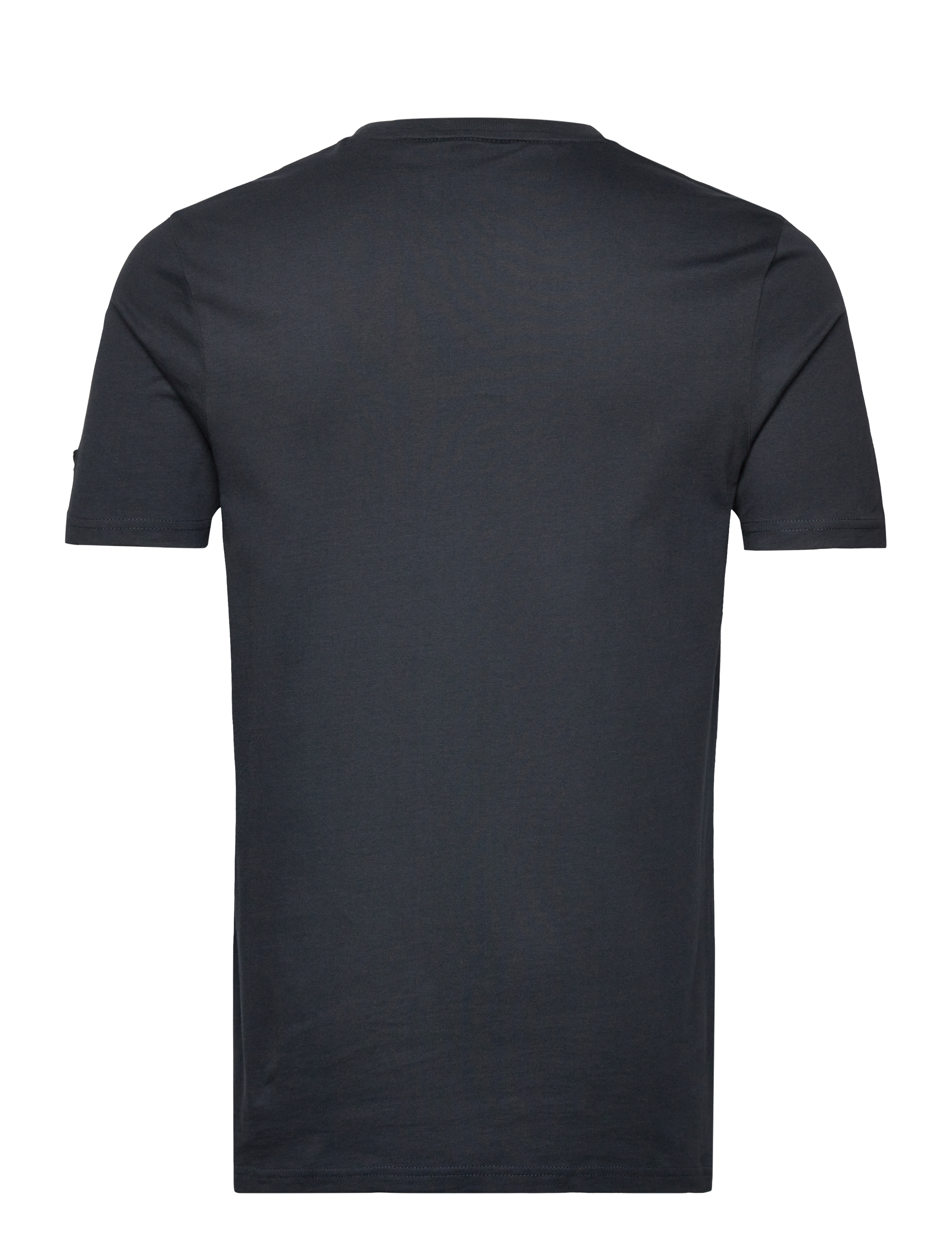 Lyle & Scott - Embroidered T-Shirt - short-sleeved t-shirts - w403 dark navy/ white - 2