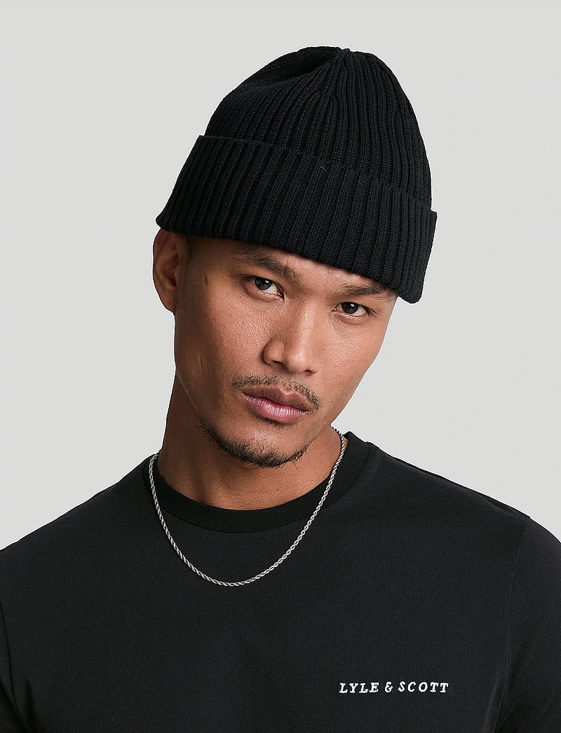 Lyle & Scott - Embroidered T-Shirt - marškinėliai trumpomis rankovėmis - w403 dark navy/ white - 5