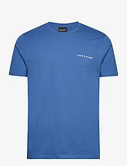 Lyle & Scott - Embroidered T-Shirt - kortermede t-skjorter - w584 spring blue - 0