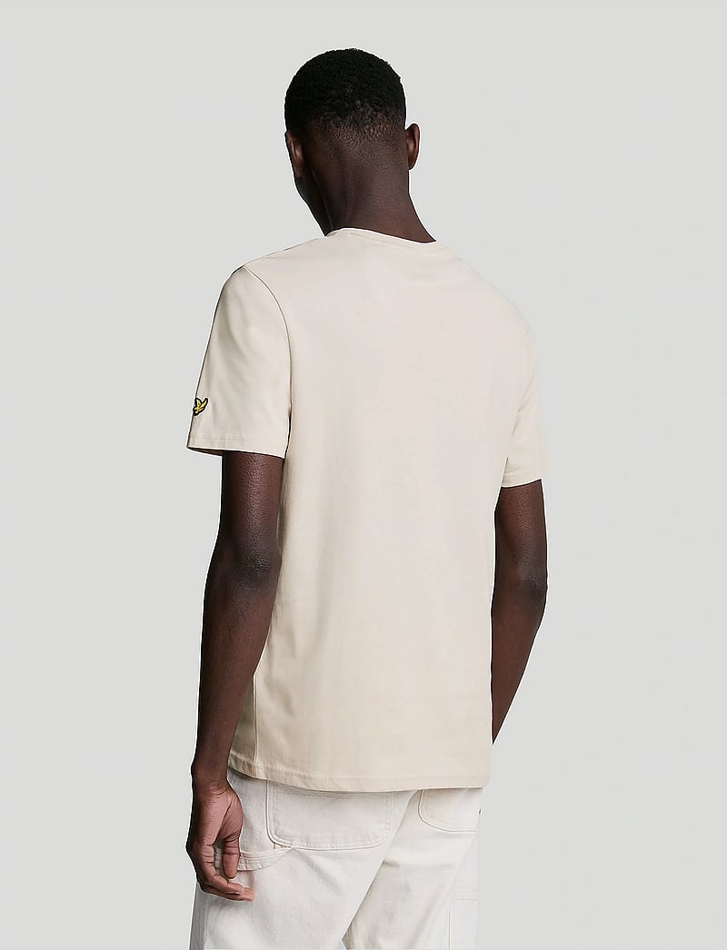 Lyle & Scott - Embroidered T-Shirt - short-sleeved t-shirts - x239 cove/ dark navy - 3