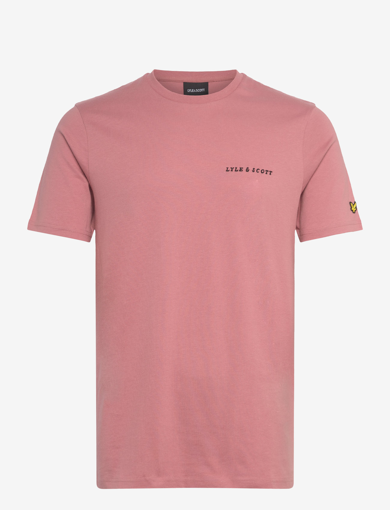 Lyle & Scott - Embroidered T-Shirt - lühikeste varrukatega t-särgid - x775 ash red/ jet black - 1