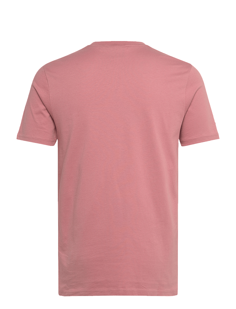 Lyle & Scott - Embroidered T-Shirt - kortærmede t-shirts - x775 ash red/ jet black - 2