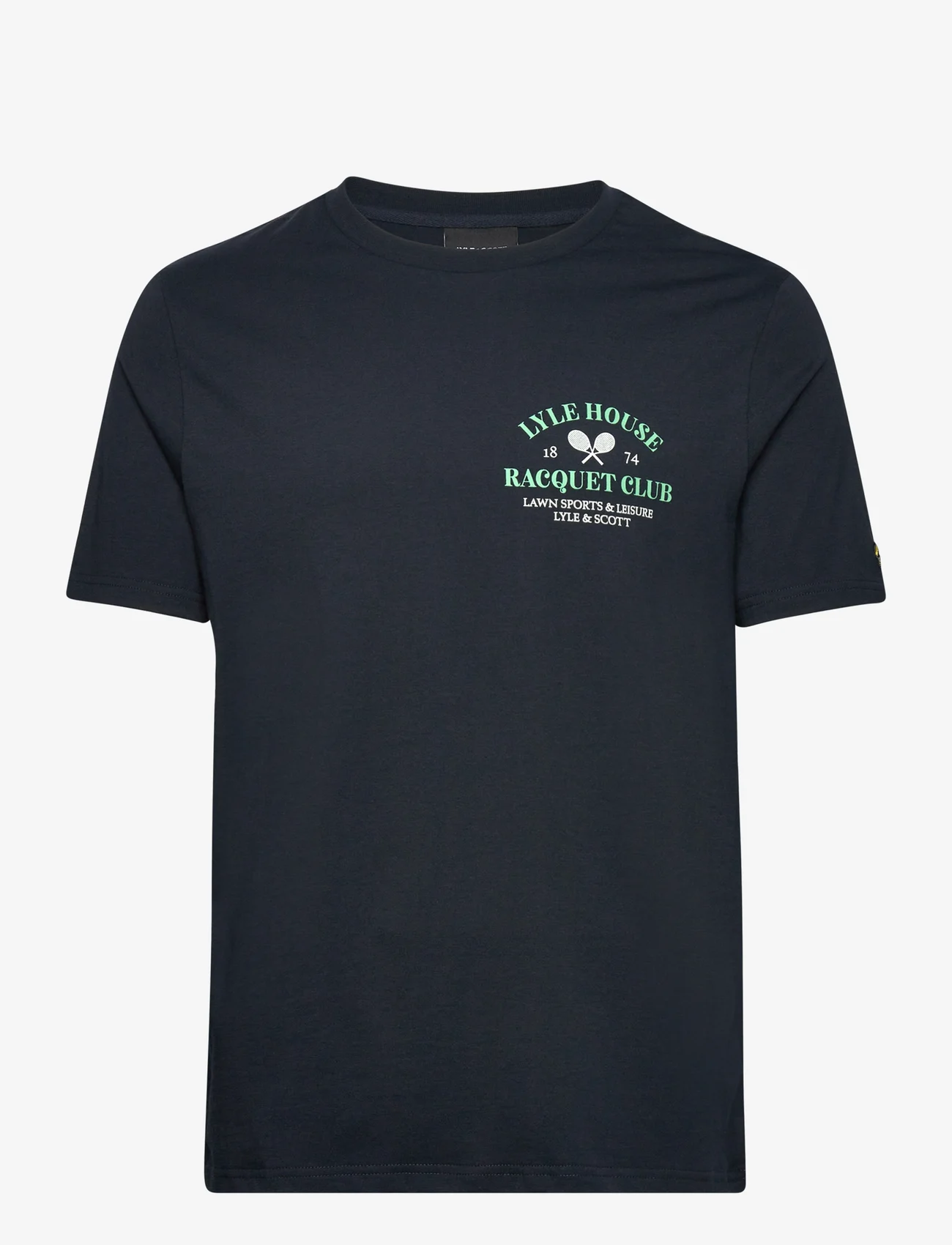 Lyle & Scott - Racquet Club Graphic T-Shirt - laagste prijzen - z271 dark navy - 0
