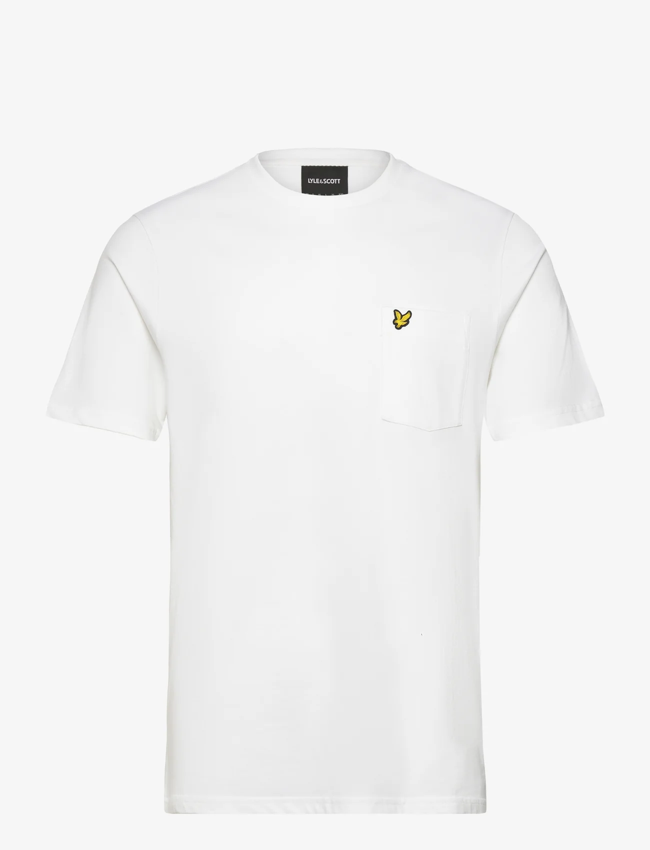 Lyle & Scott - Pocket T-Shirt - zemākās cenas - 626 white - 0