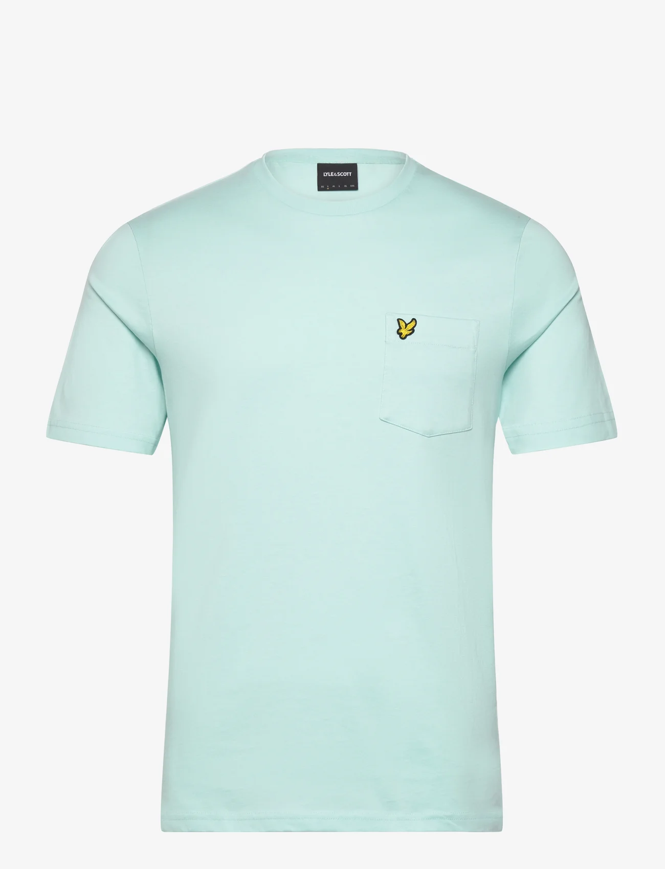 Lyle & Scott - Pocket T-Shirt - kortermede t-skjorter - x292 clear sky - 0