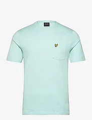 Lyle & Scott - Pocket T-Shirt - kortärmade t-shirts - x292 clear sky - 0