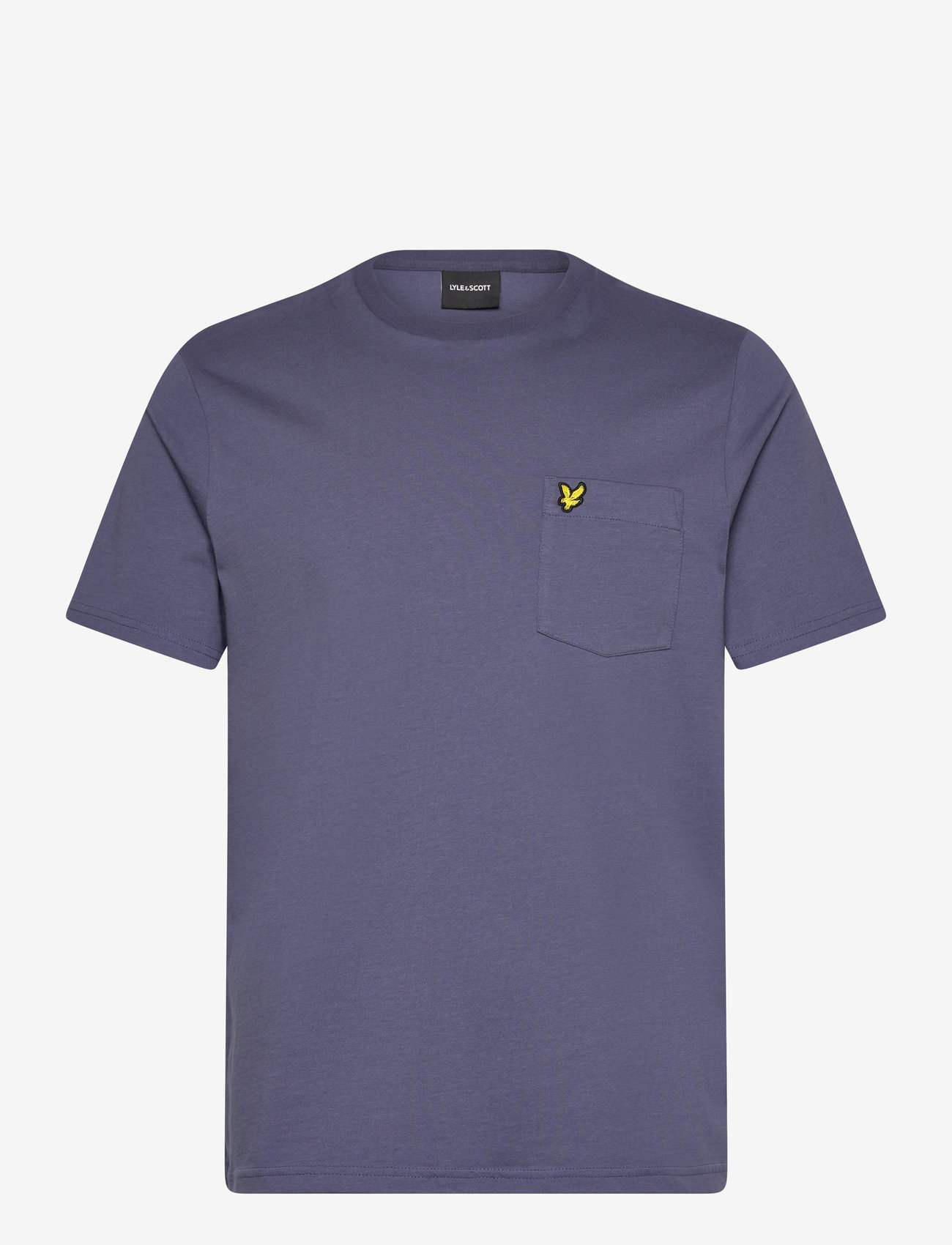 Lyle & Scott - Pocket T-Shirt - kortärmade t-shirts - x789 cool indigo - 1