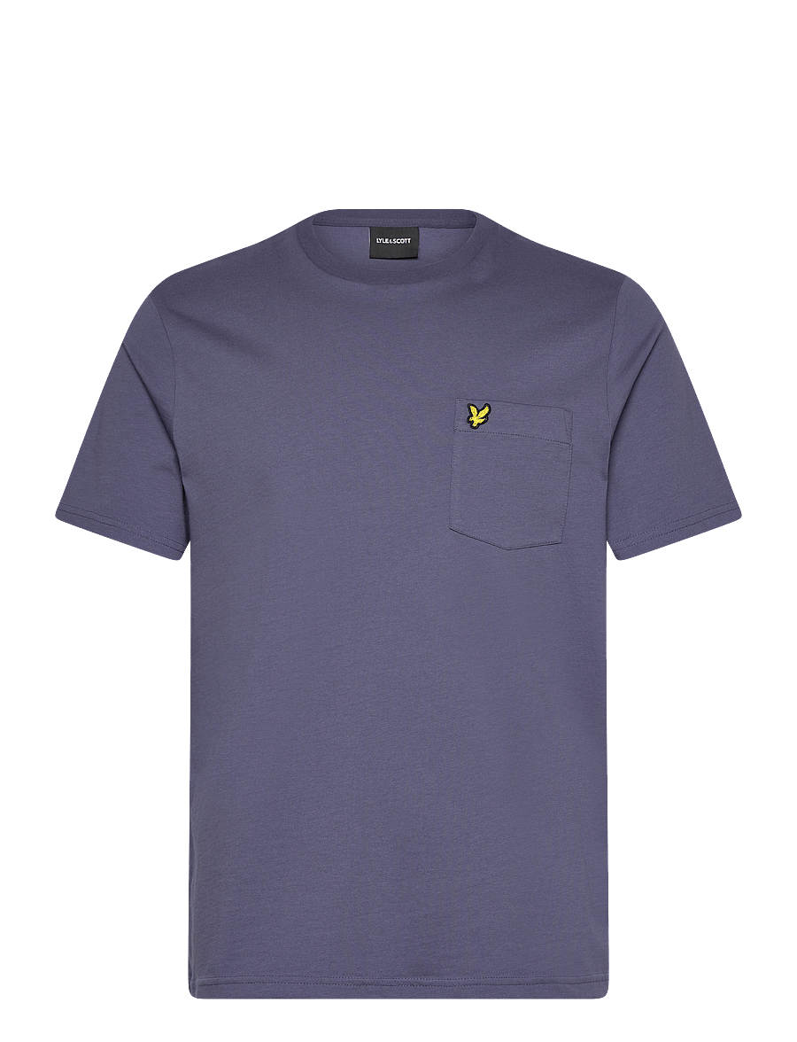 Lyle & Scott - Pocket T-Shirt - x789 cool indigo - 1