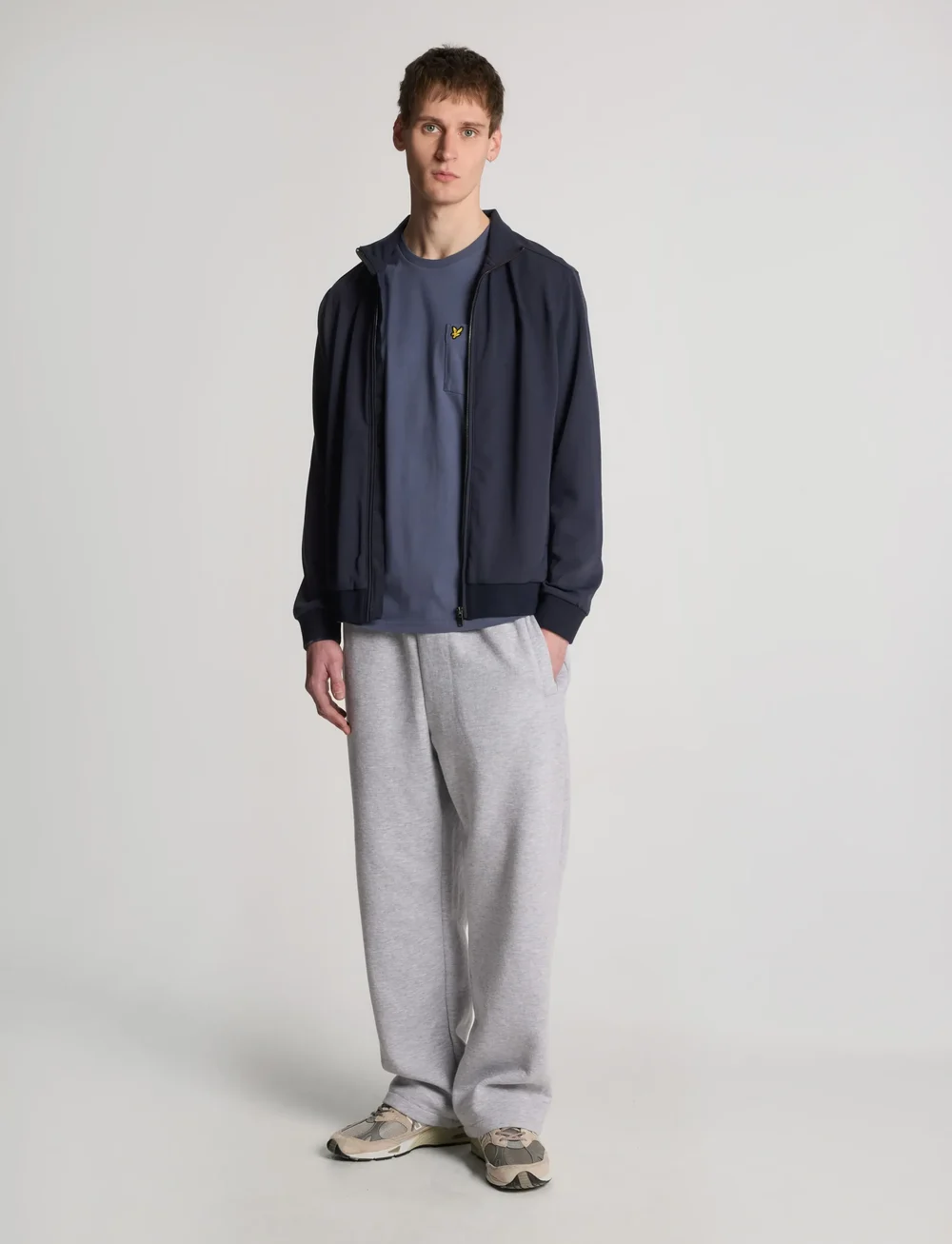 Lyle & Scott - Pocket T-Shirt - lühikeste varrukatega t-särgid - x789 cool indigo - 4