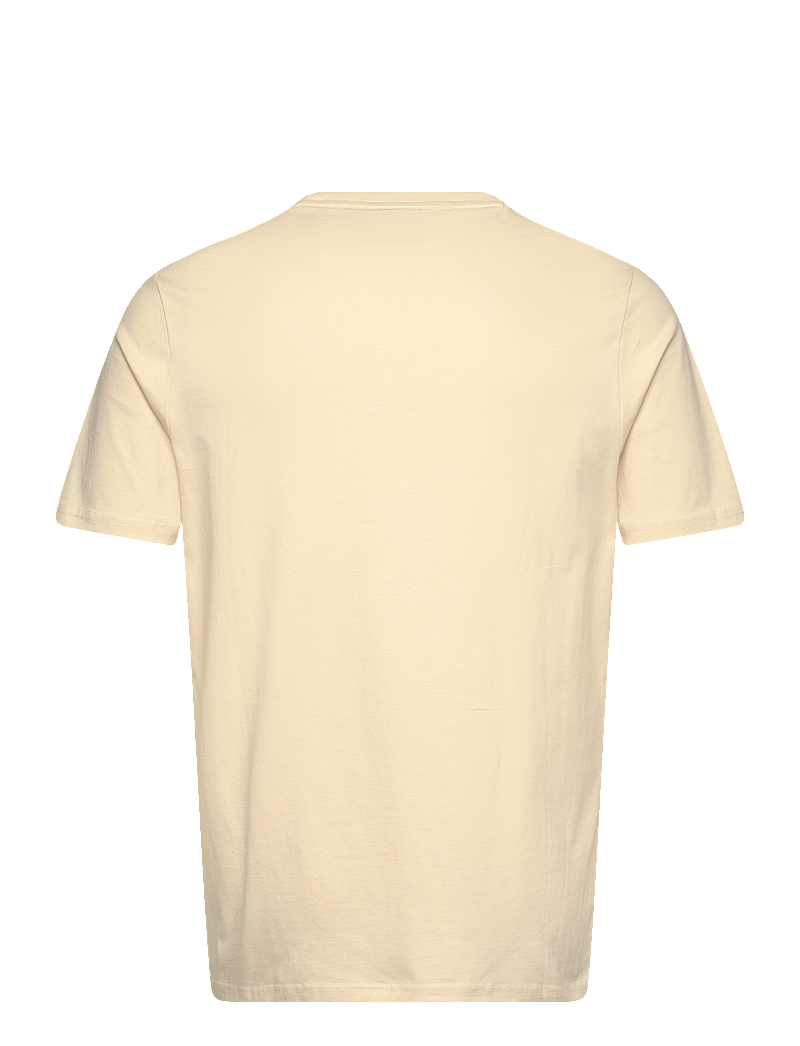 Lyle & Scott - Pocket T-Shirt - kortärmade t-shirts - x798 parchment - 2