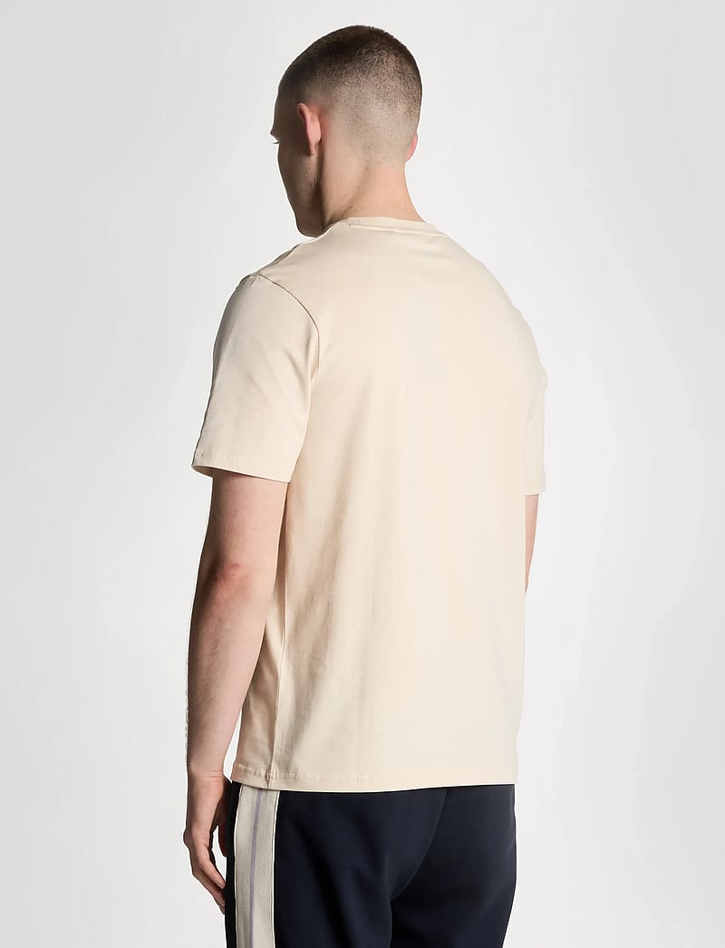 Lyle & Scott - Pocket T-Shirt - kortärmade t-shirts - x798 parchment - 3