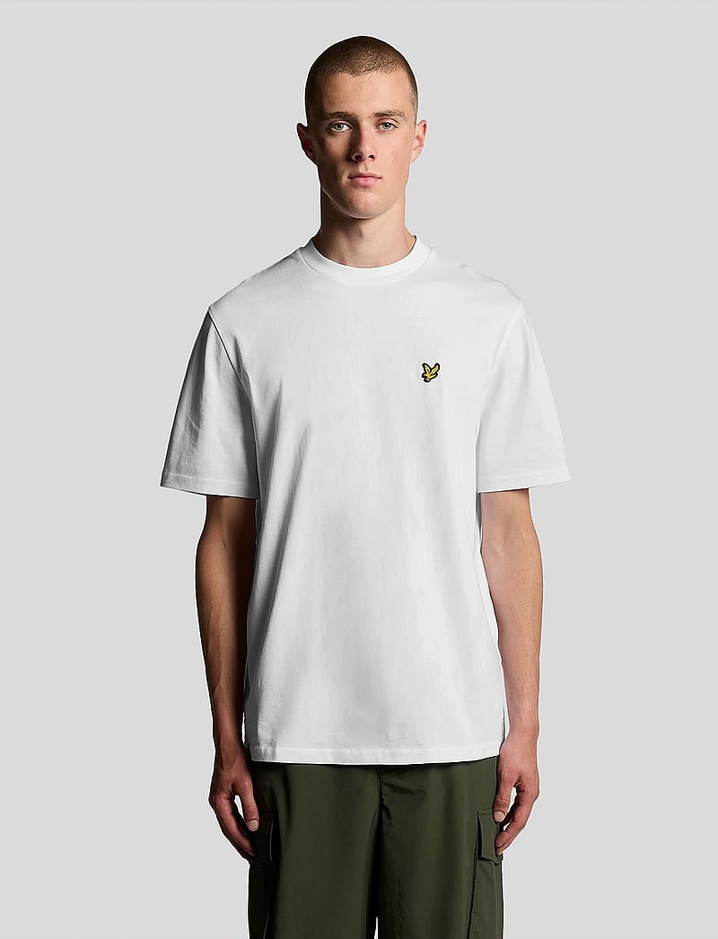 Lyle & Scott - Oversized T-Shirt - t-krekli ar īsām piedurknēm - 626 white - 0