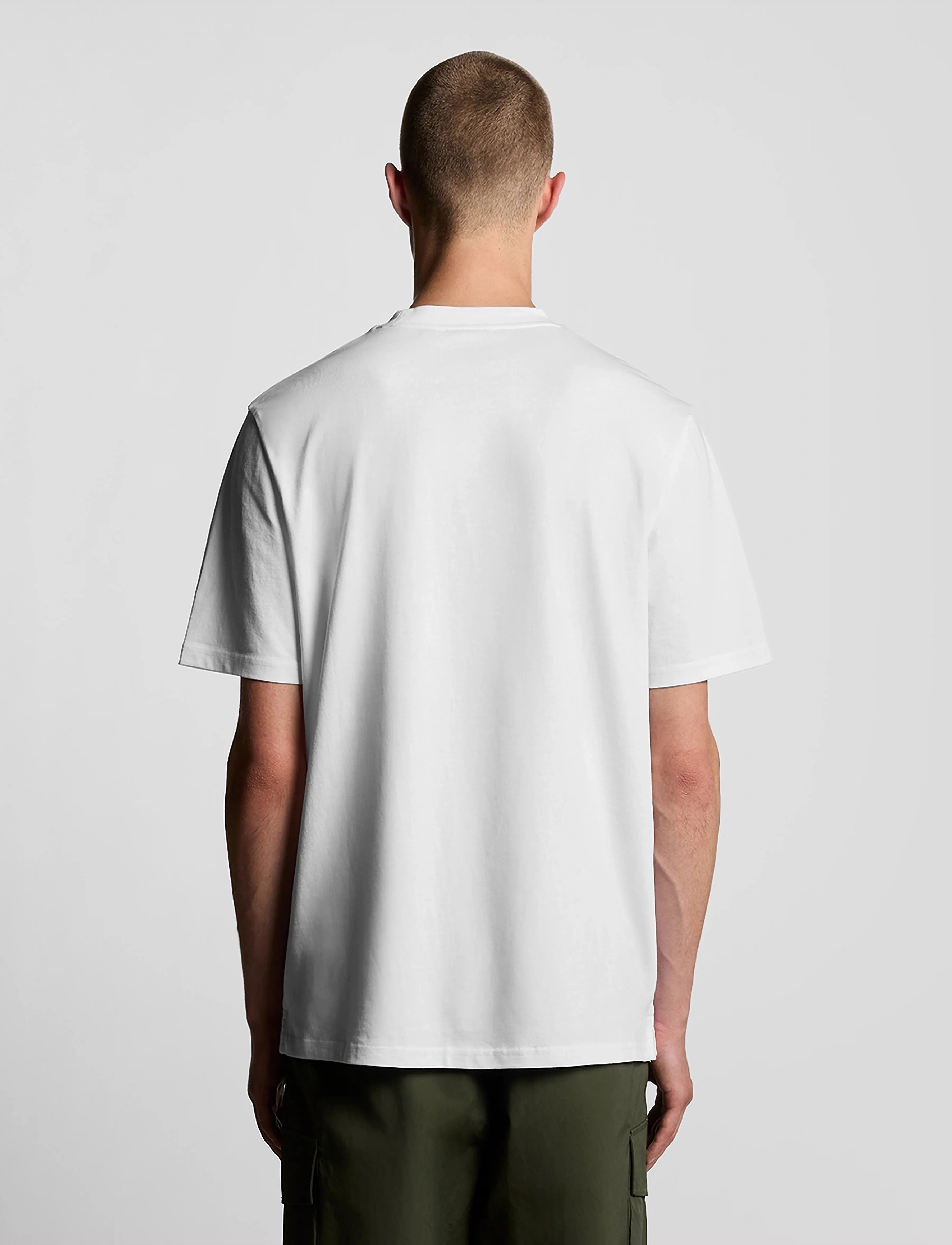 Lyle & Scott - Oversized T-Shirt - kurzärmelig - 626 white - 3