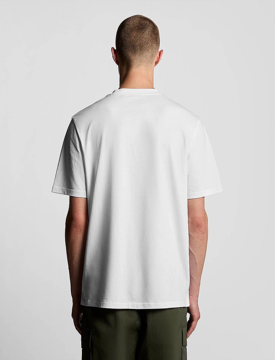 Lyle & Scott - Oversized T-Shirt - kurzärmelig - 626 white - 3