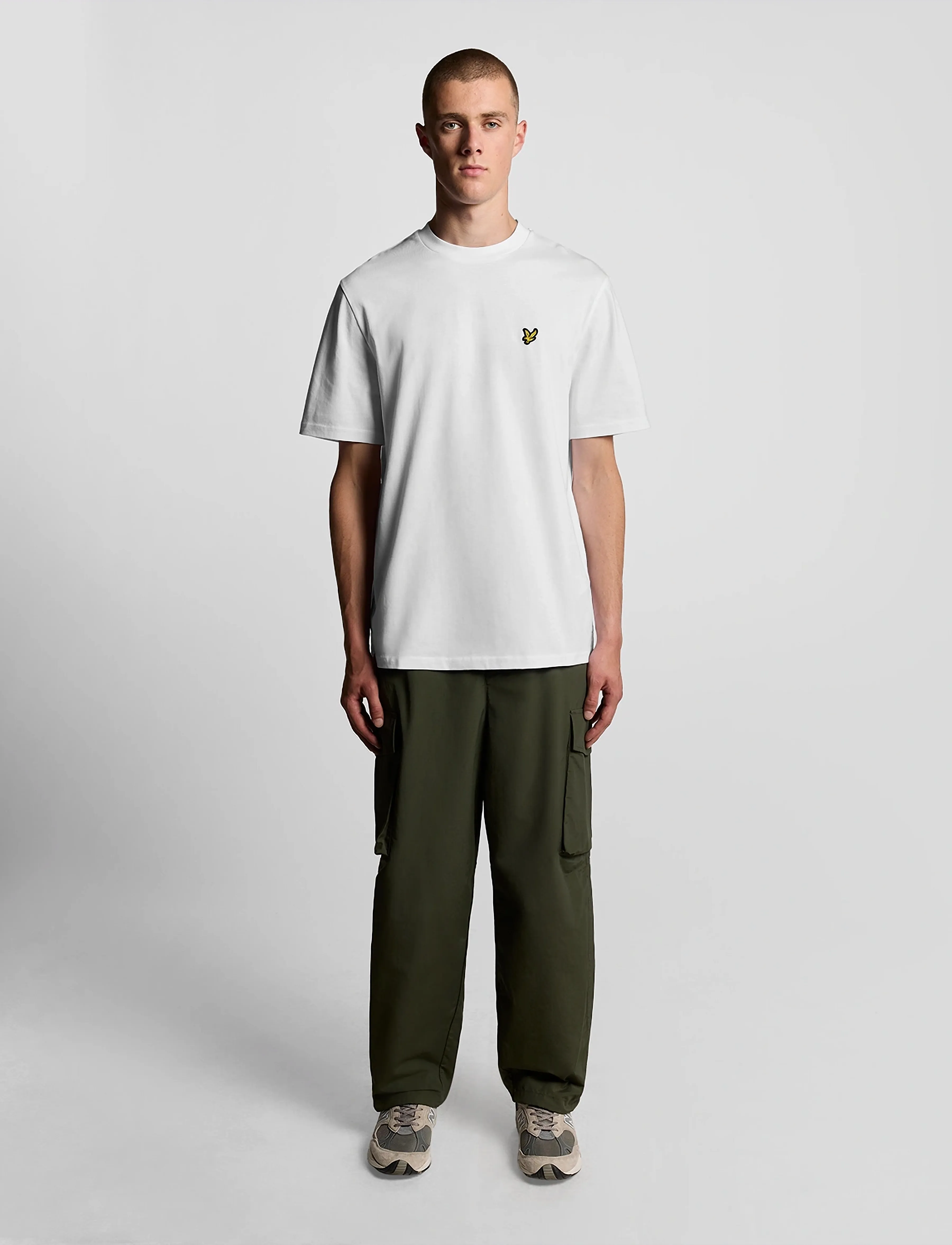 Lyle & Scott - Oversized T-Shirt - kurzärmelig - 626 white - 4
