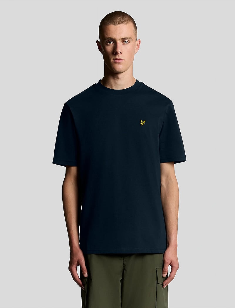 Lyle & Scott - Oversized T-Shirt - kurzärmelig - z271 dark navy - 0