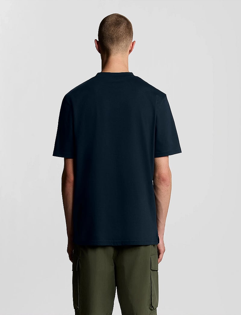 Lyle & Scott - Oversized T-Shirt - kurzärmelig - z271 dark navy - 3