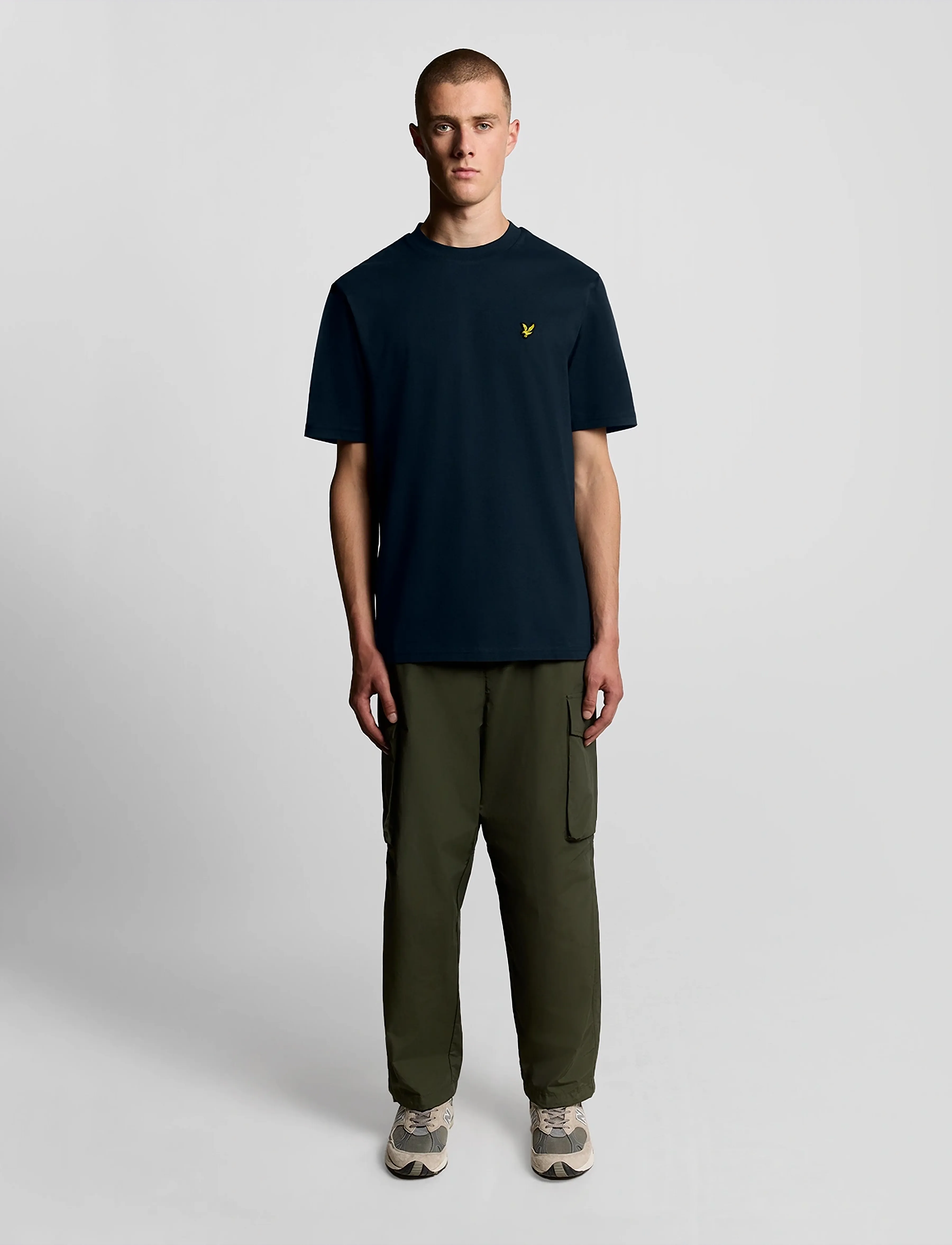 Lyle & Scott - Oversized T-Shirt - laveste priser - z271 dark navy - 4