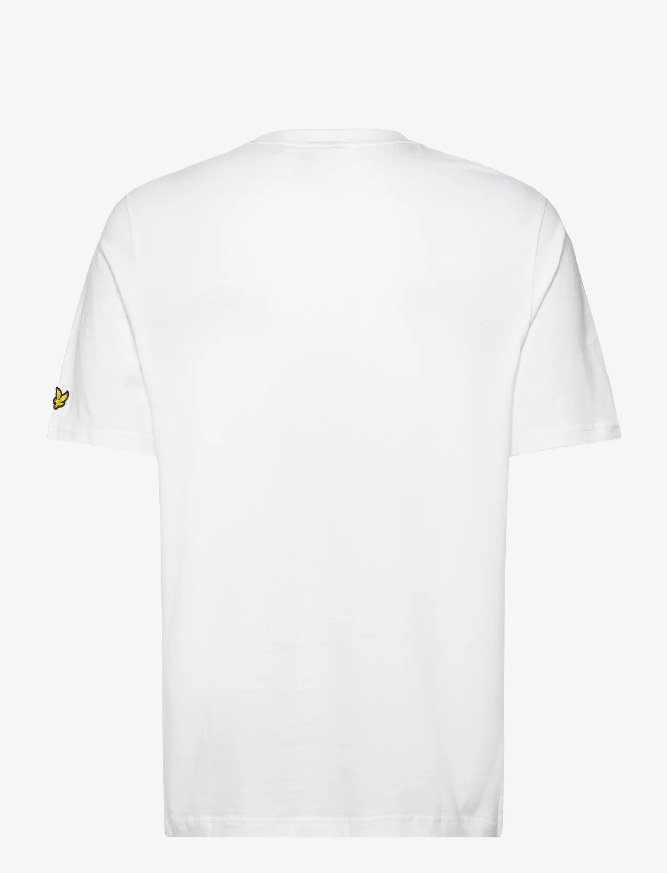 Lyle & Scott - Vibrations Print T-Shirt - najniższe ceny - 626 white - 1