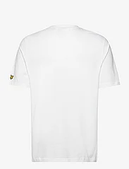 Lyle & Scott - Vibrations Print T-Shirt - kortermede t-skjorter - 626 white - 1