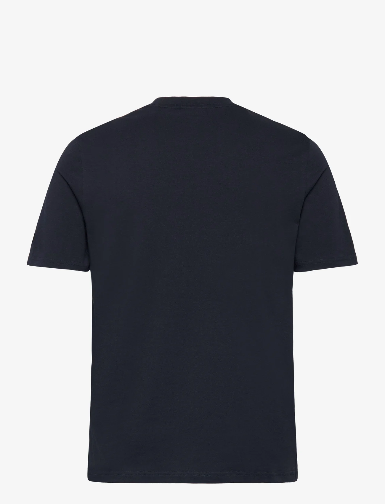 Lyle & Scott - Vibrations Print T-Shirt - kortärmade t-shirts - z271 dark navy - 1