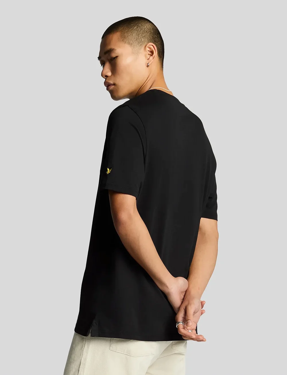 Lyle & Scott - Established 1874 Graphic T-Shirt - lühikeste varrukatega t-särgid - z865 jet black - 3