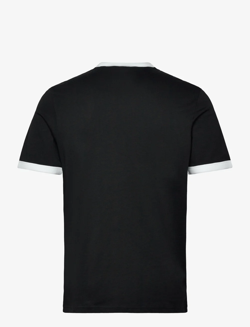 Lyle & Scott - Ringer T-shirt - t-krekli ar īsām piedurknēm - w189 jet black/ white - 2
