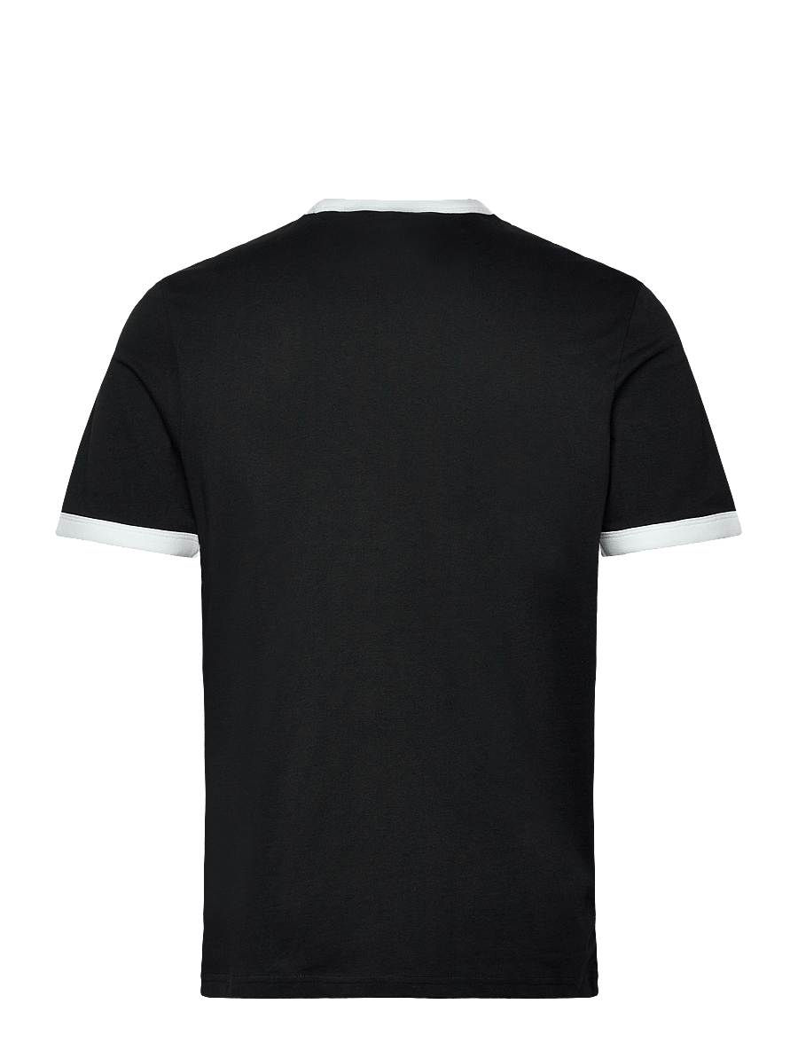 Lyle & Scott - Ringer T-shirt - kurzärmelig - w189 jet black/ white - 2
