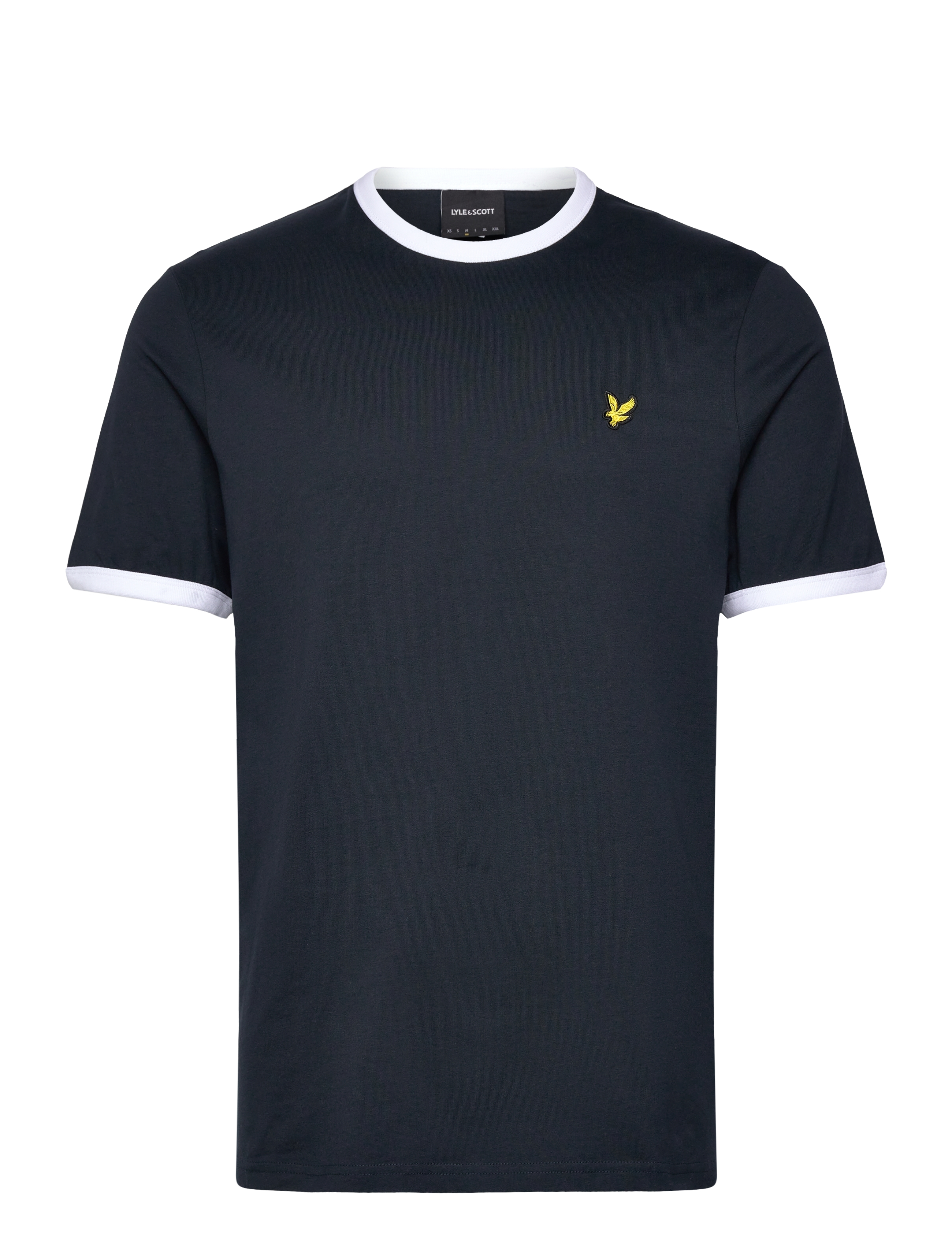 Lyle & Scott Ringer T-shirt - T-shirts - W403 DARK NAVY/ WHITE / navy