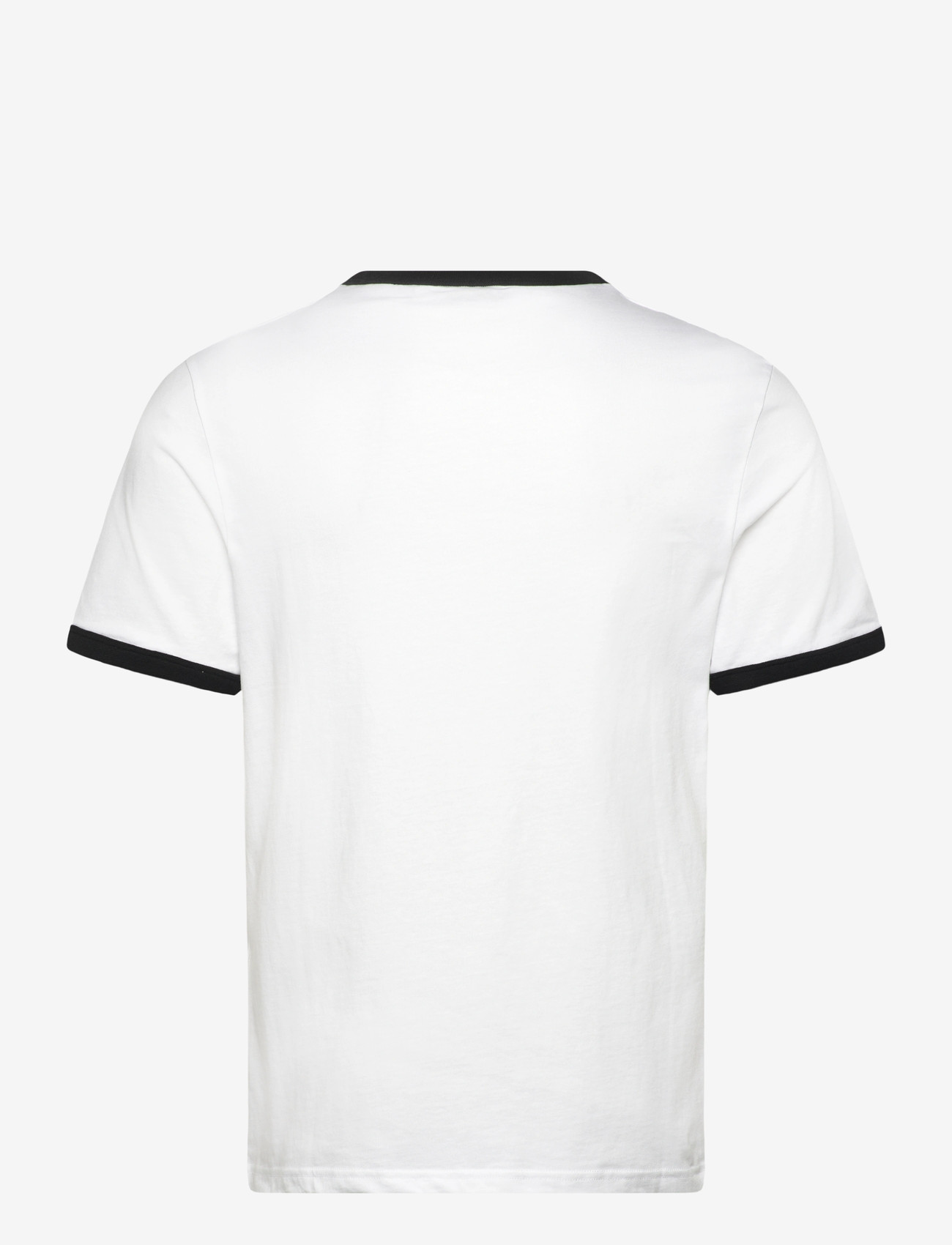 Lyle & Scott - Ringer T-shirt - kortærmede t-shirts - white/ jet black - 2