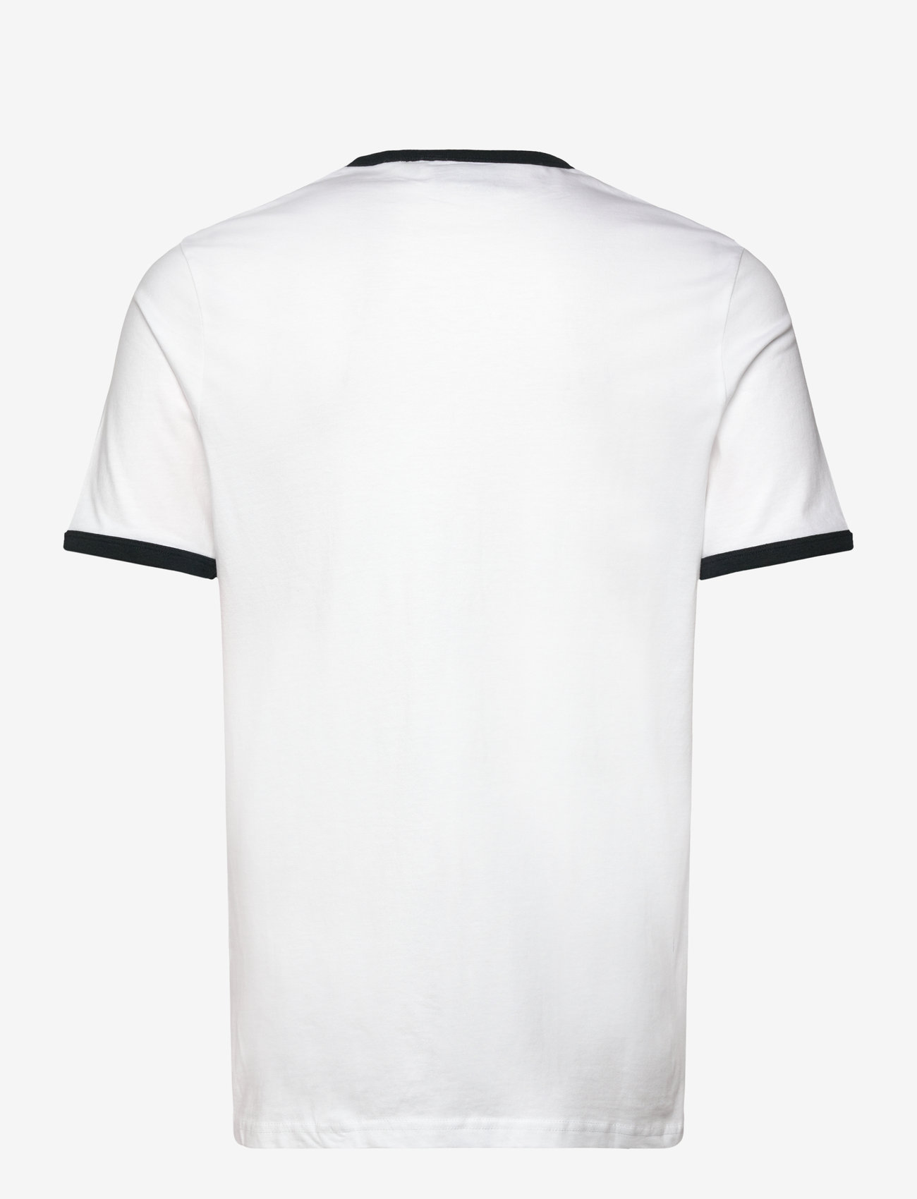 Lyle & Scott - Ringer T-shirt - kortärmade t-shirts - x187 white/ dark navy - 2